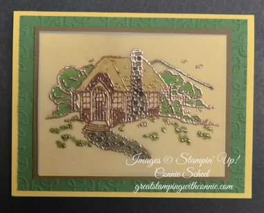 Cozy Cottage On Vellum