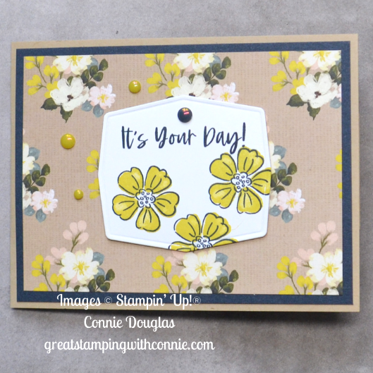 Connie's Craft Along - Fun Fold Card