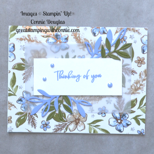 Connie's Craft Along - Playing With Vellum