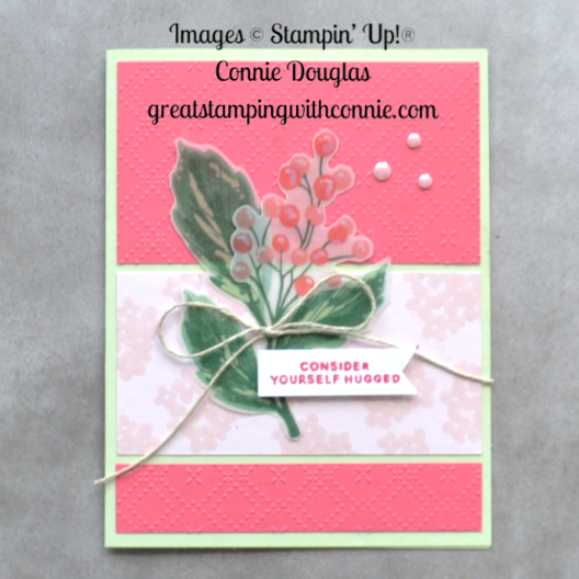 Connie's Craft Along - Berry Botanical Vellum