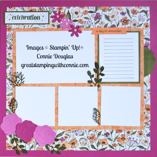 Lunch Break - Craft Spot Scrapbook Layout
