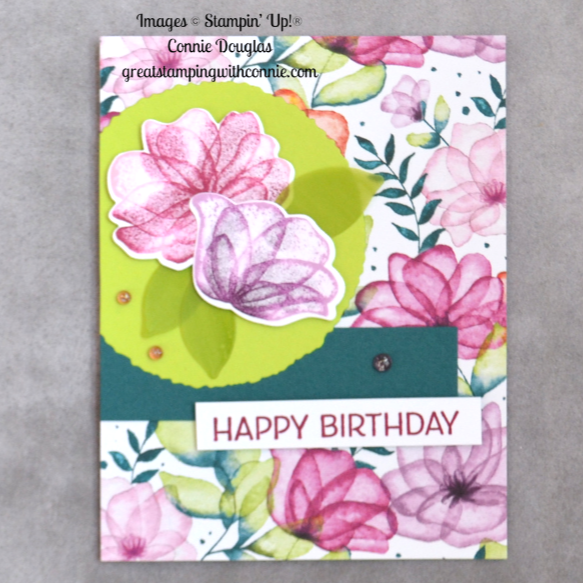 Delightful Translucent Florals! - Pretty Paper Cards
