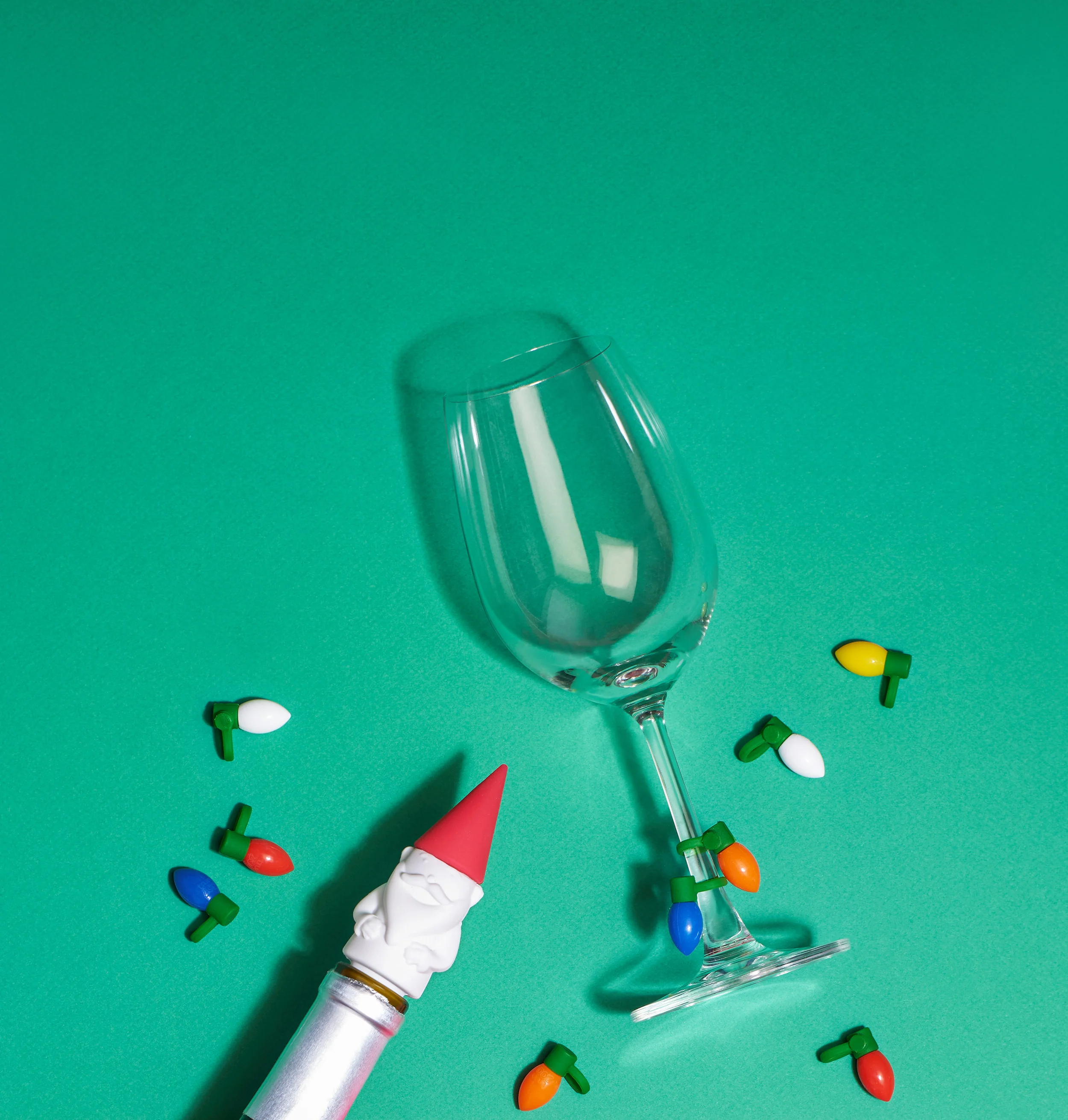 holiday light wine charms for True Zoo // 2017
