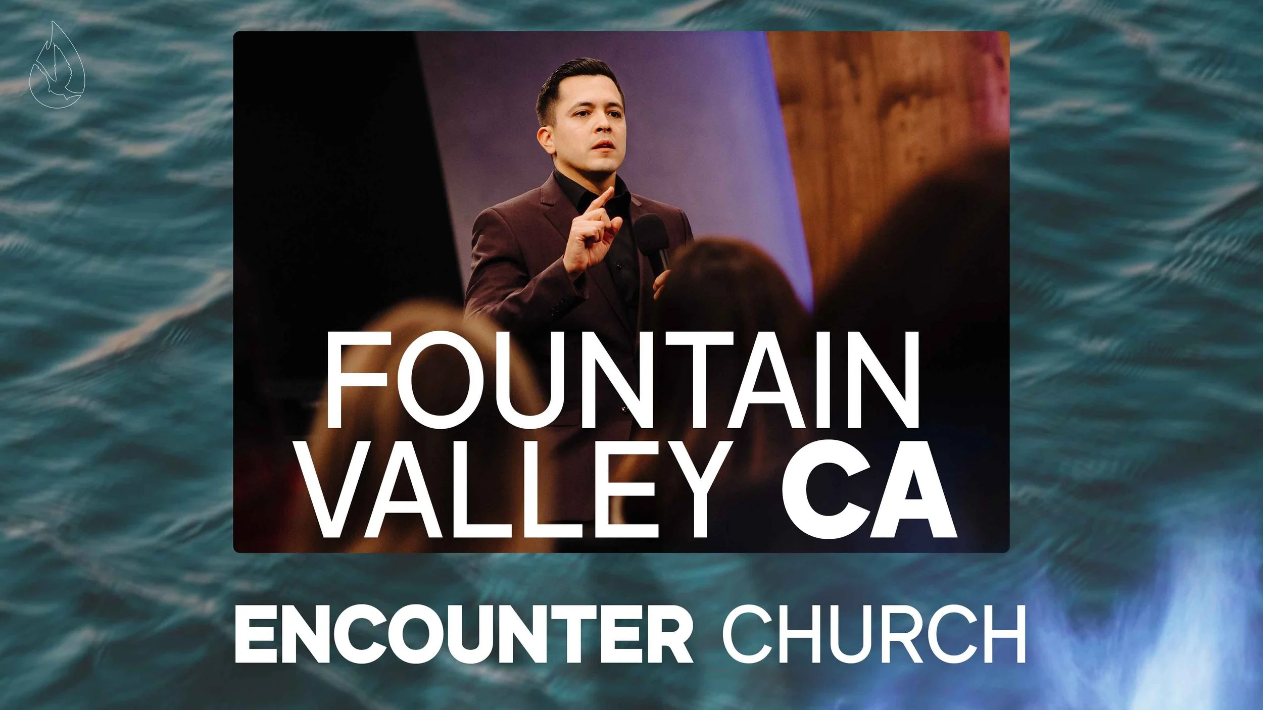 Fountain Valley, CA - David Diga Hernandez at Encounter Church