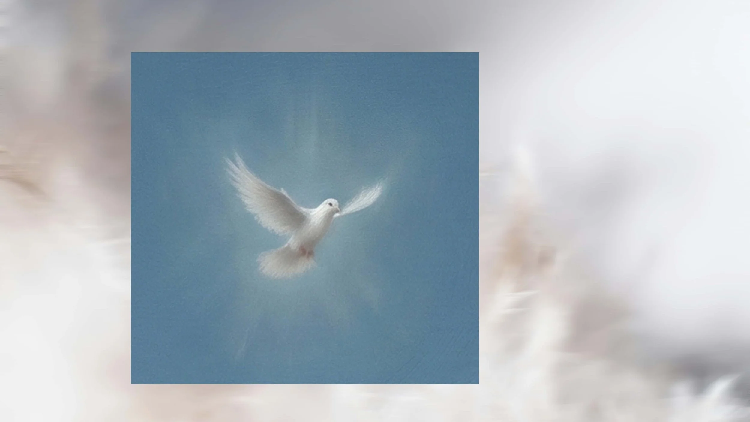 A Dove Flying