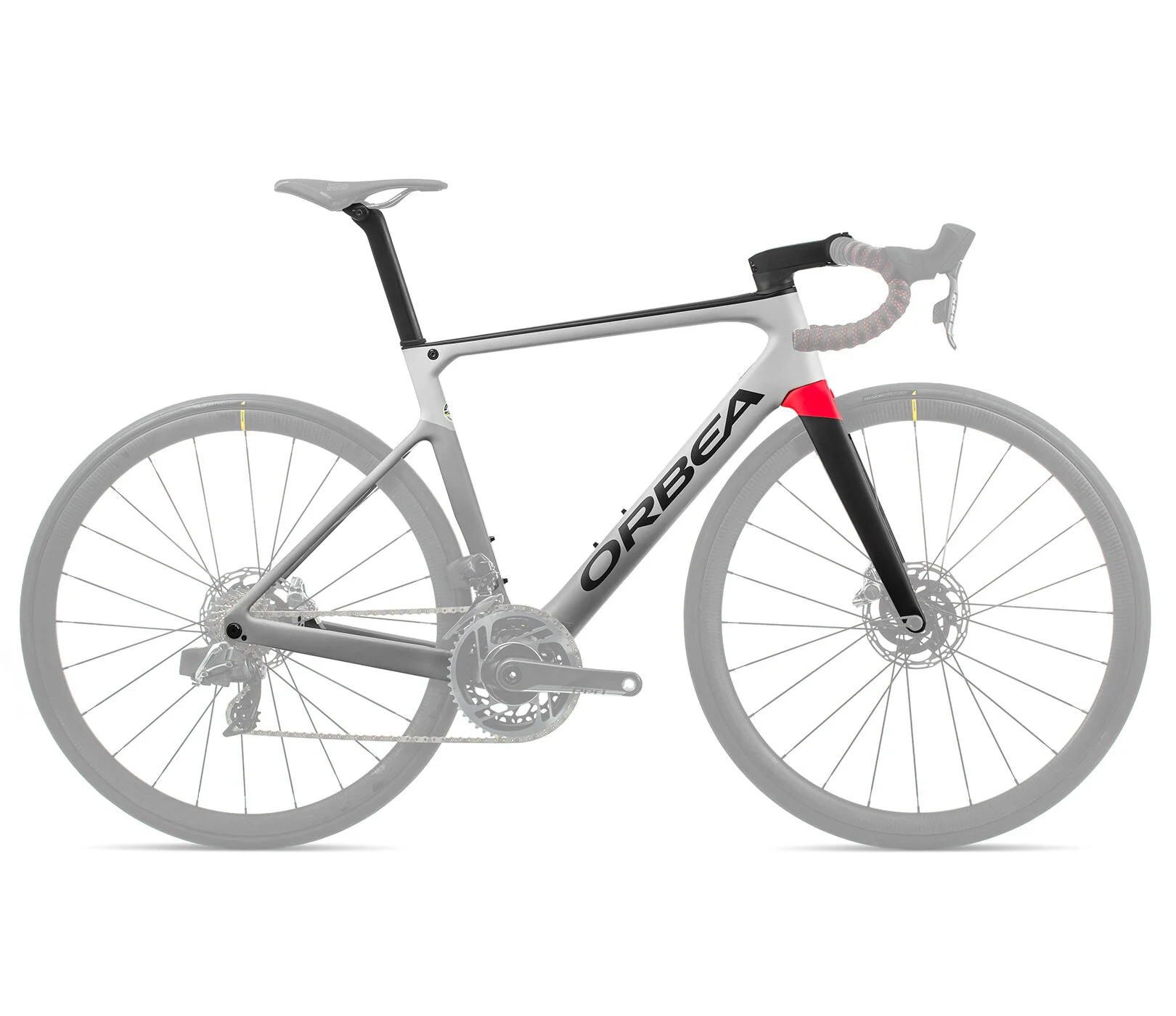 Orbea Orca Omx Frameset 55cm Grey Red White S Bikes