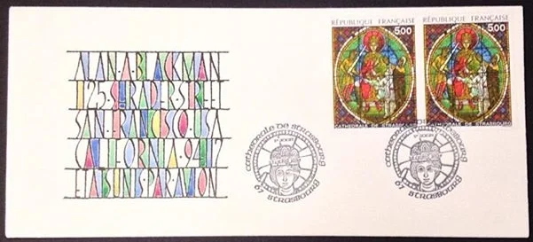 Mail-art avec Vincent Geneslay