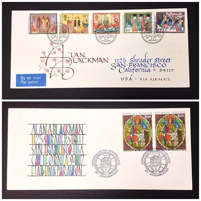 Mail-Art d’ Alan Blackman