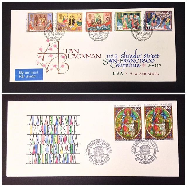 Mail Art d’ Alan Blackman