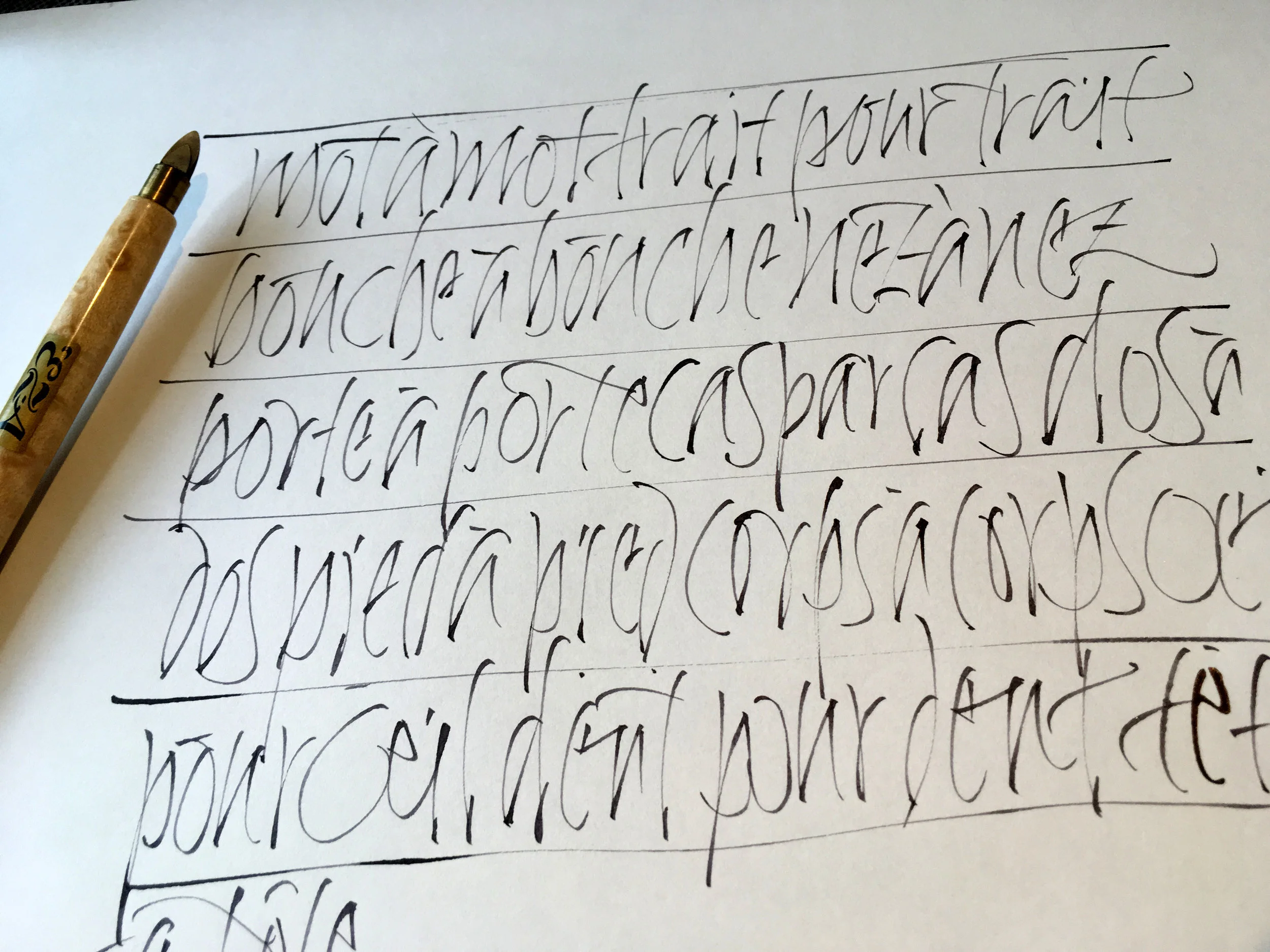 Le geste en conscience