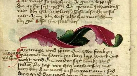 Enluminure: matériaux et techniques