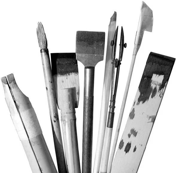 Matières, outils, supports