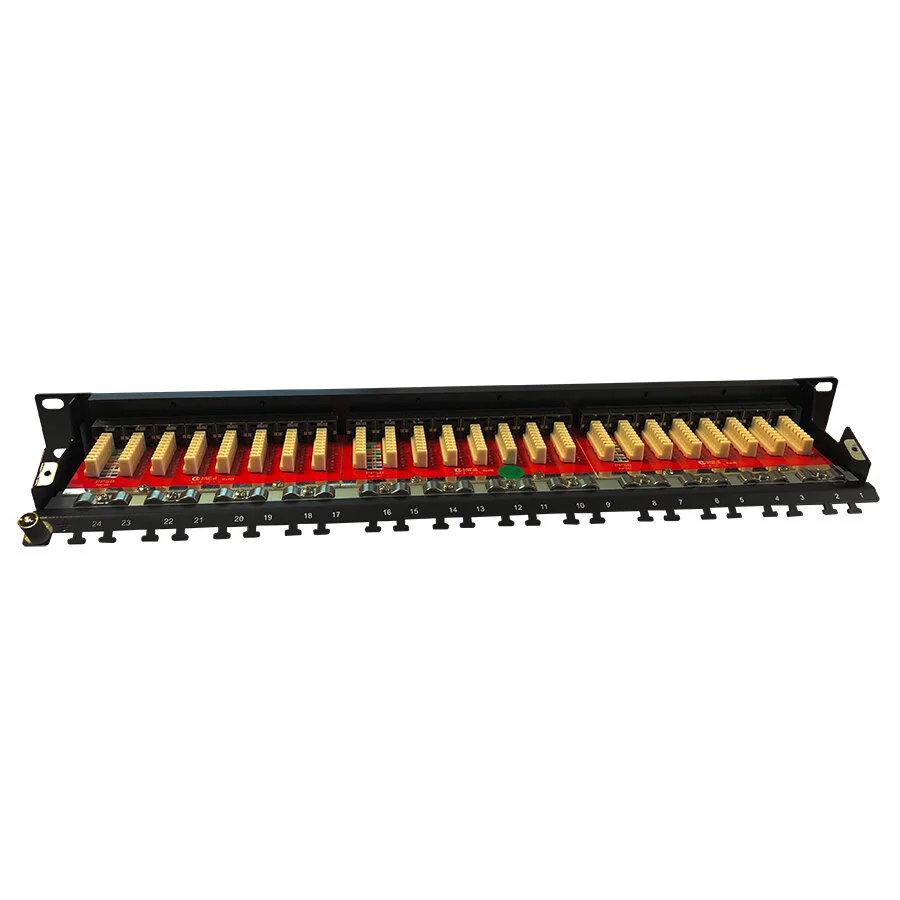 Ultima Patch Panel PG3454 - Ultima Cat6A Right Angle Patch Panels — Ultima