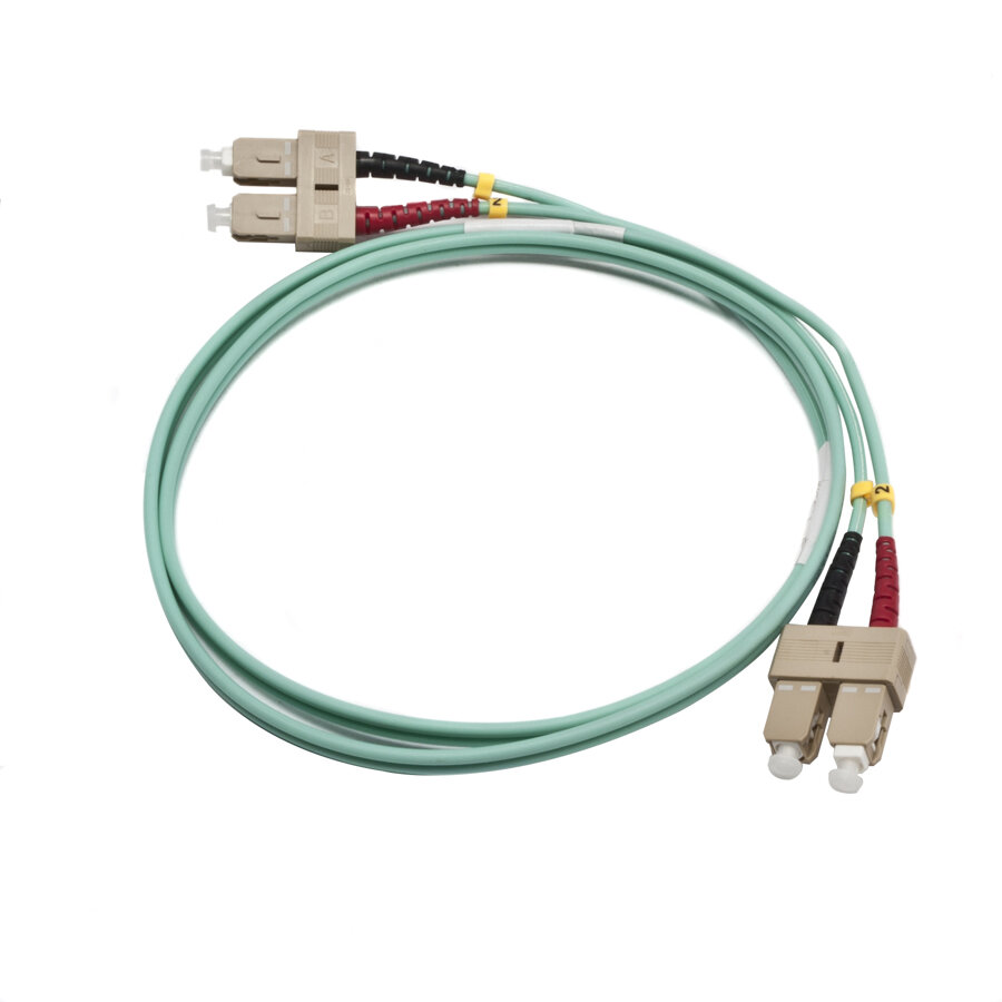 Fibre Patch Lead SC-SC Aqua.jpg