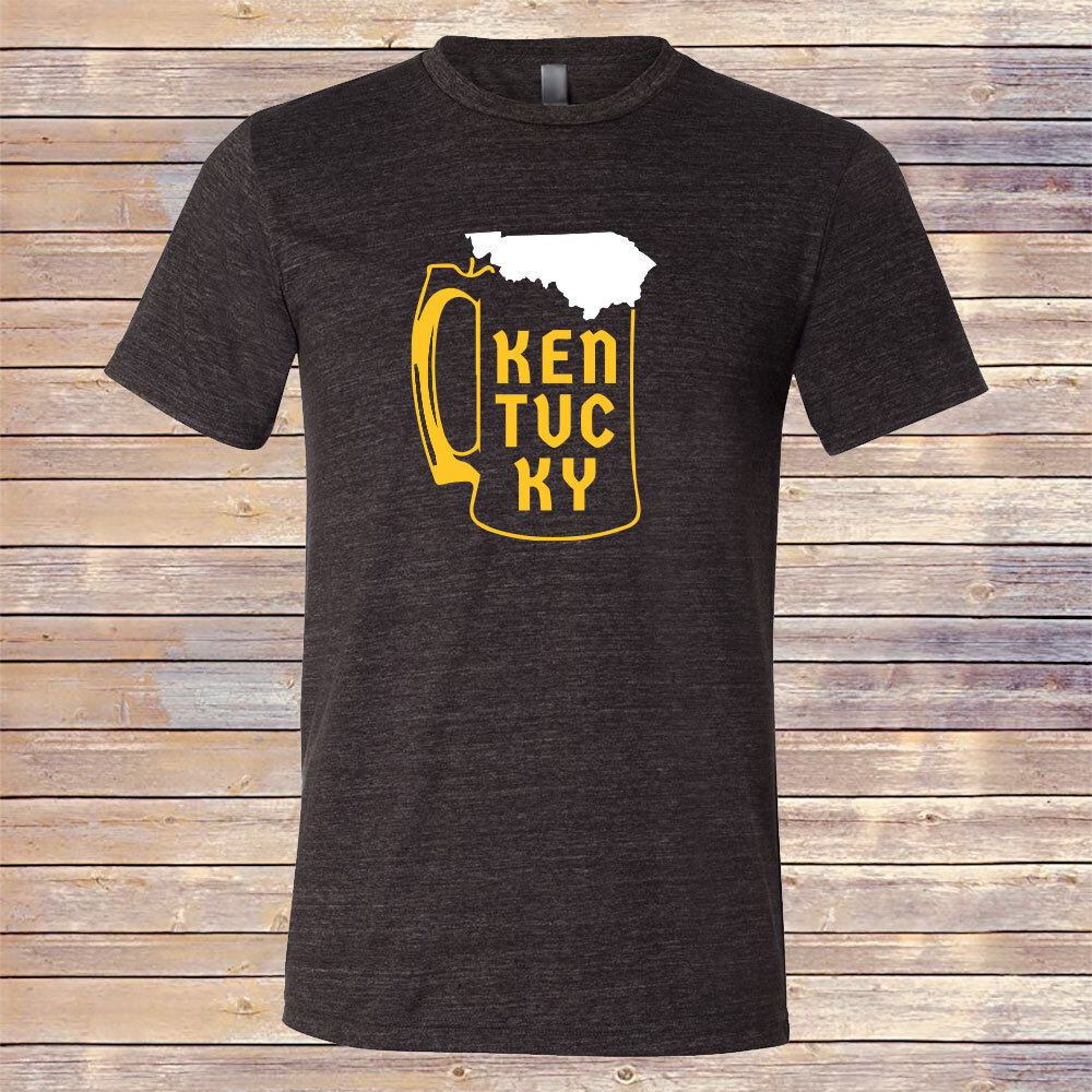 Heather Black Kentucky Stein Tee