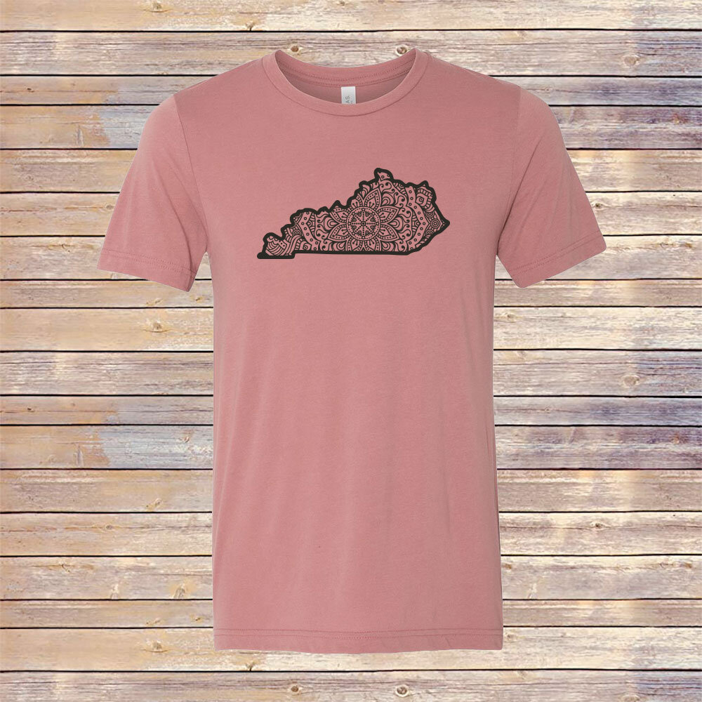 Heather Mauve KY Mandala Tee