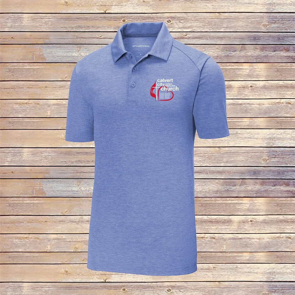 Heather Royal CCUMC Polo