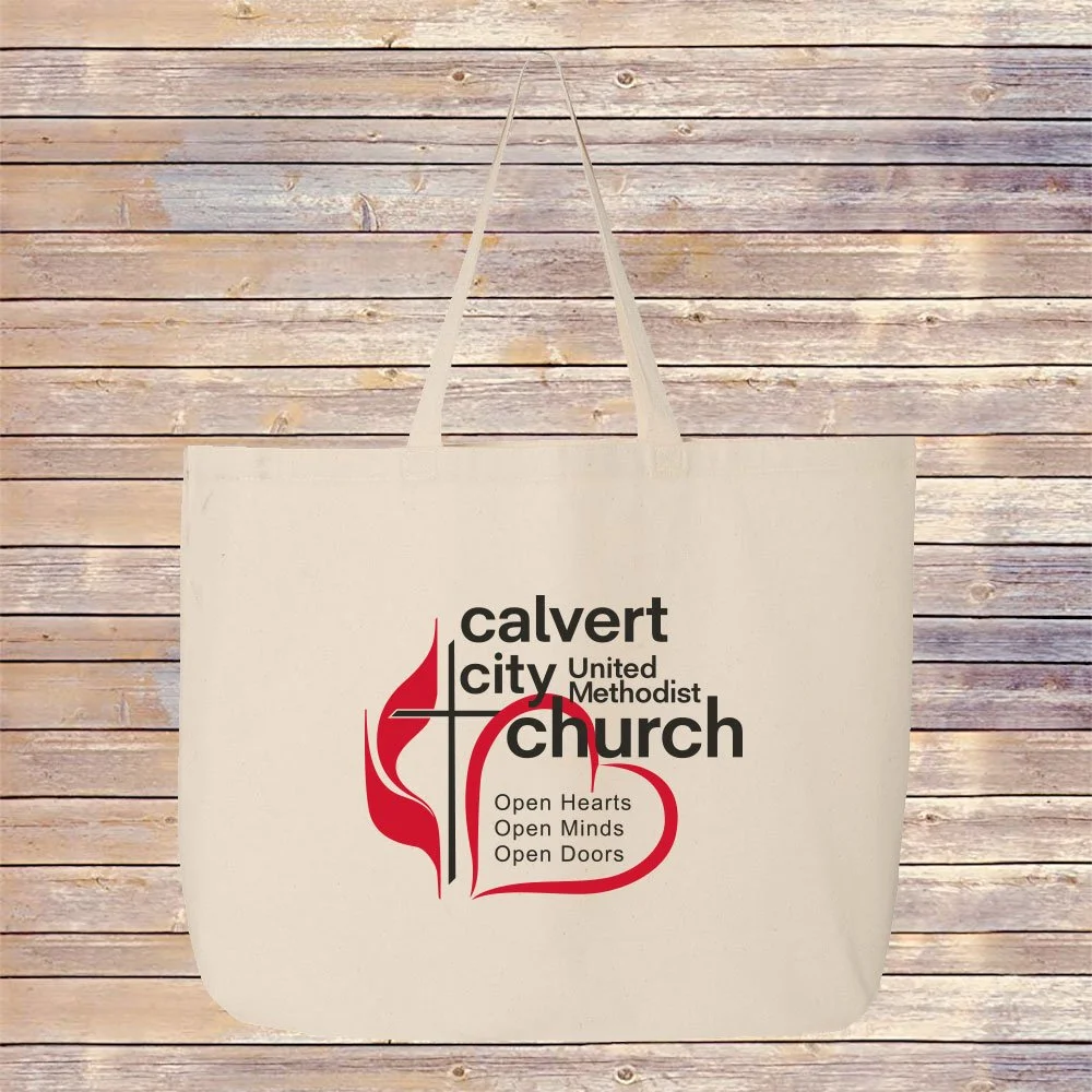 CCUMC Natural Canvas Tote