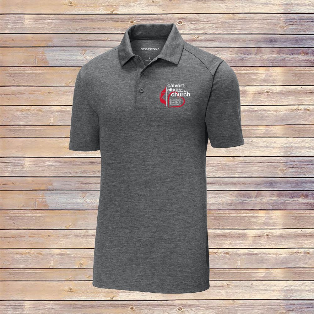 Heather Dark Gray CCUMC Polo