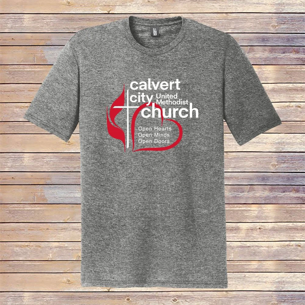 Youth Heather Gray CCUMC Heart Tee