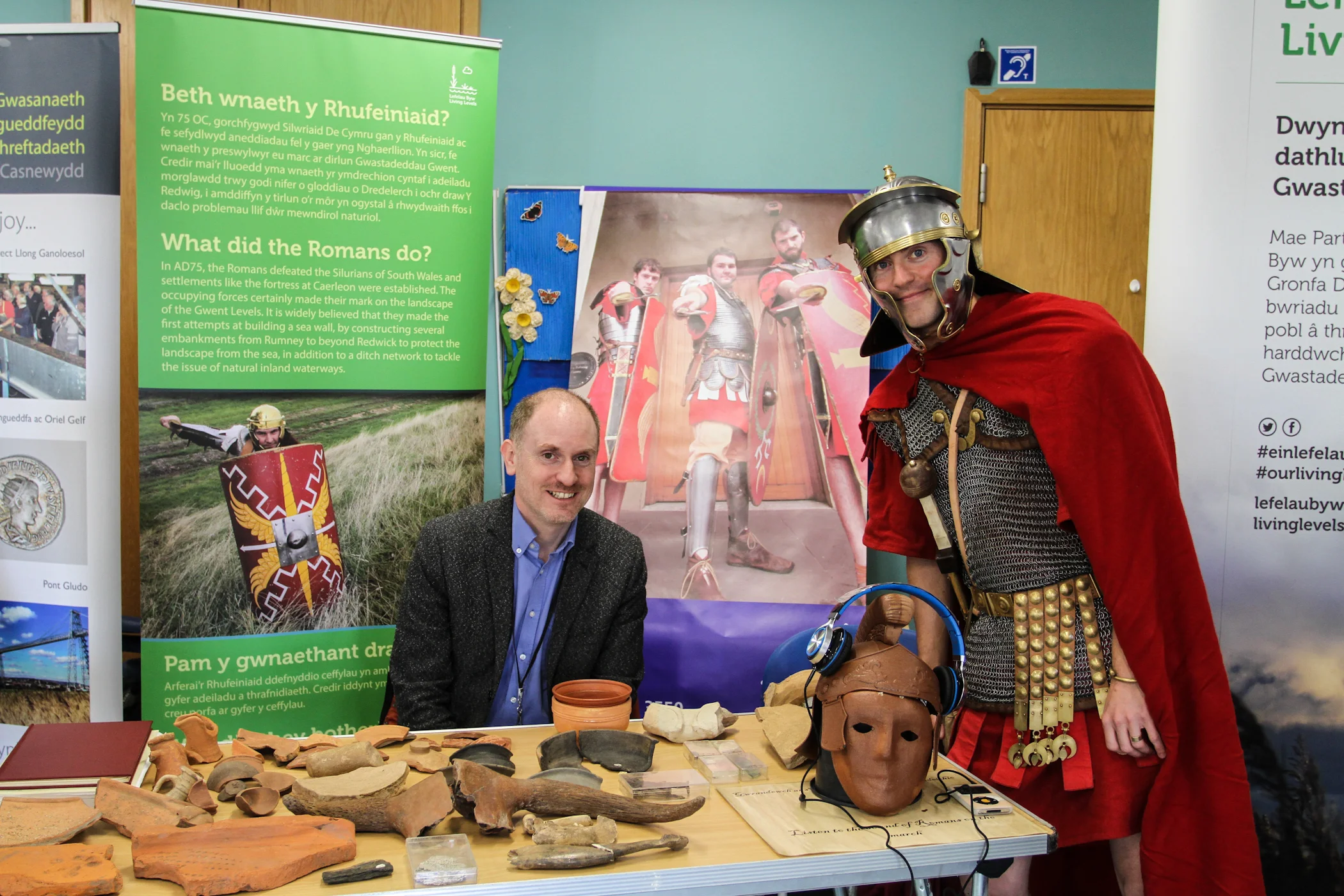 A staggering 1032 visitors ‘unlocked’ the history of the Gwent Levels at our flagship History day last month! 