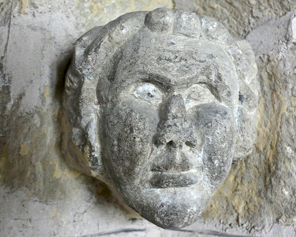  The ‘Happy Many’ - look out for the four carved heads inside the church (Chris Harris) 