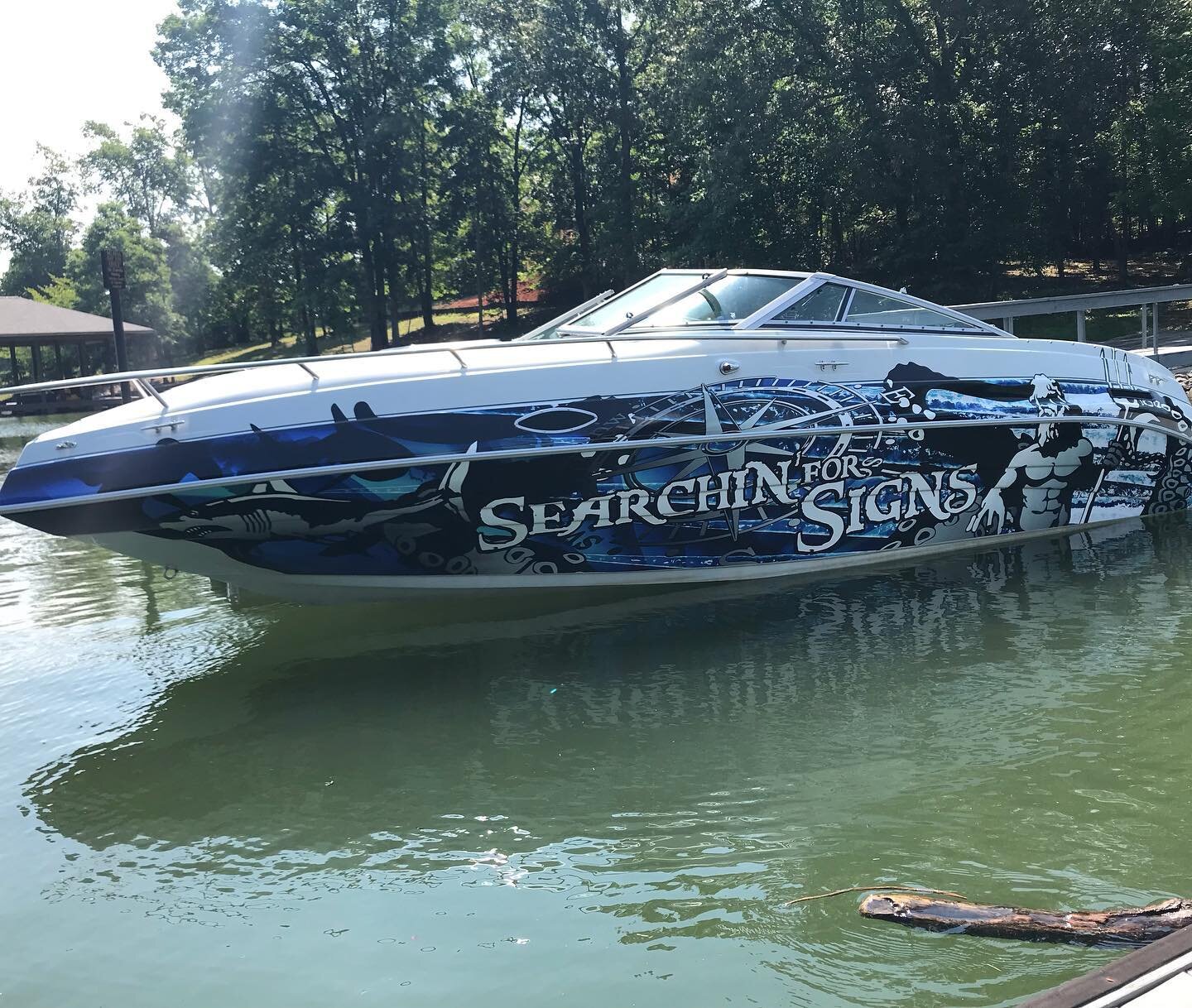 Boat Name Wrap