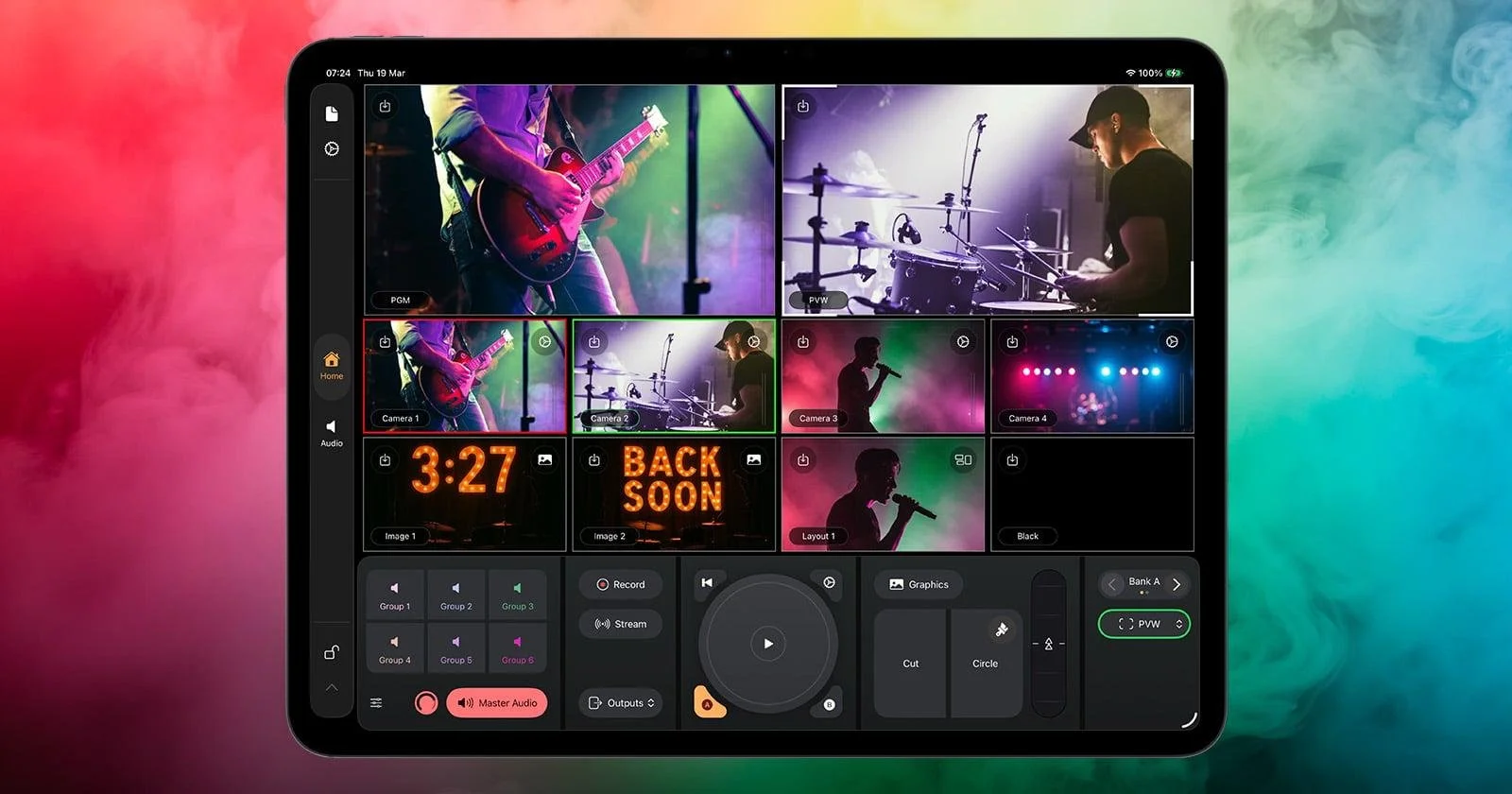 Mavis Studio gjør iPad til mobilt liveproduksjonsstudio