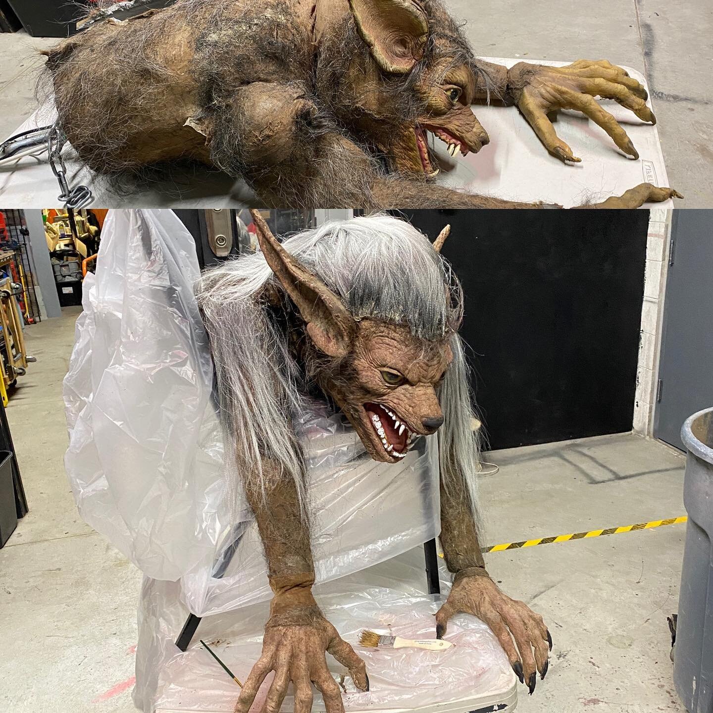 Had a blast restoring some animatronics and props for @13thfloordenver this week! Thanks again @hollawoman for having me! Always a pleasure working with you!
.
.
.
.
#hauntedattraction #thirteenthfloorentertainmentgroup #animatronic #denver