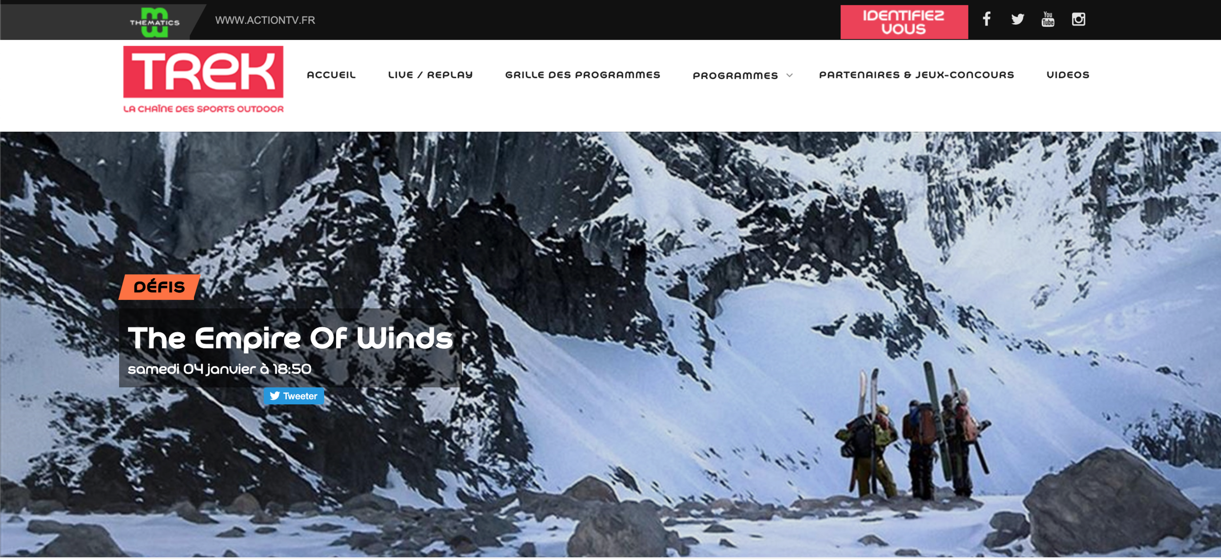 The Empire of Winds - Disponible sur MyCanal / Trek &amp; Molotov