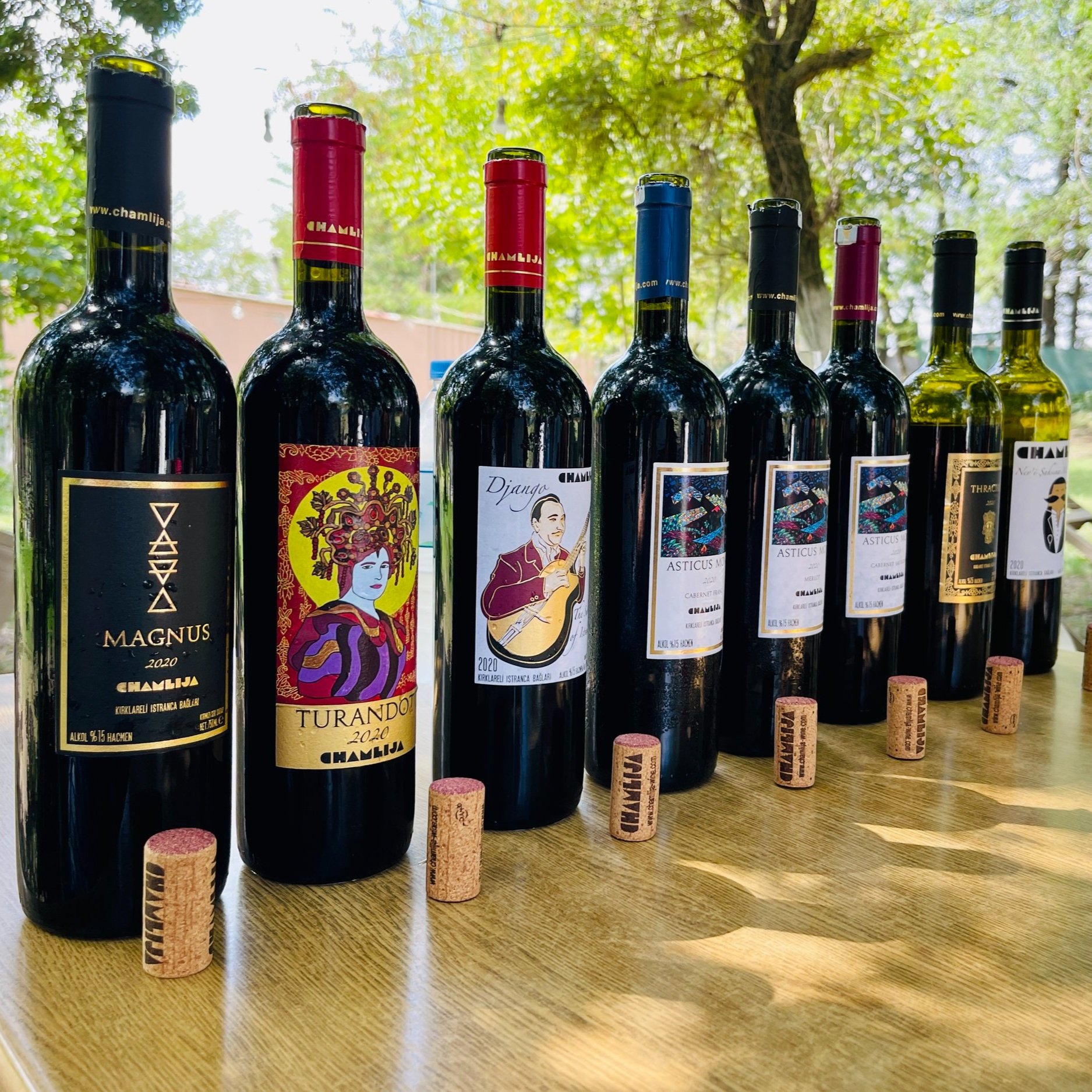 Chamlija 2020年份紅葡萄酒品飲記