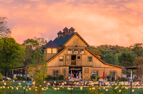 Stone Tower Winery in beautiful Virginia wine country