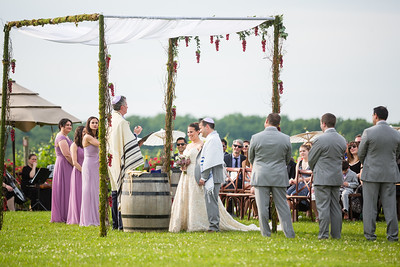 ARJ productions wedding planner stone tower winery outdoor ceremony chuppah