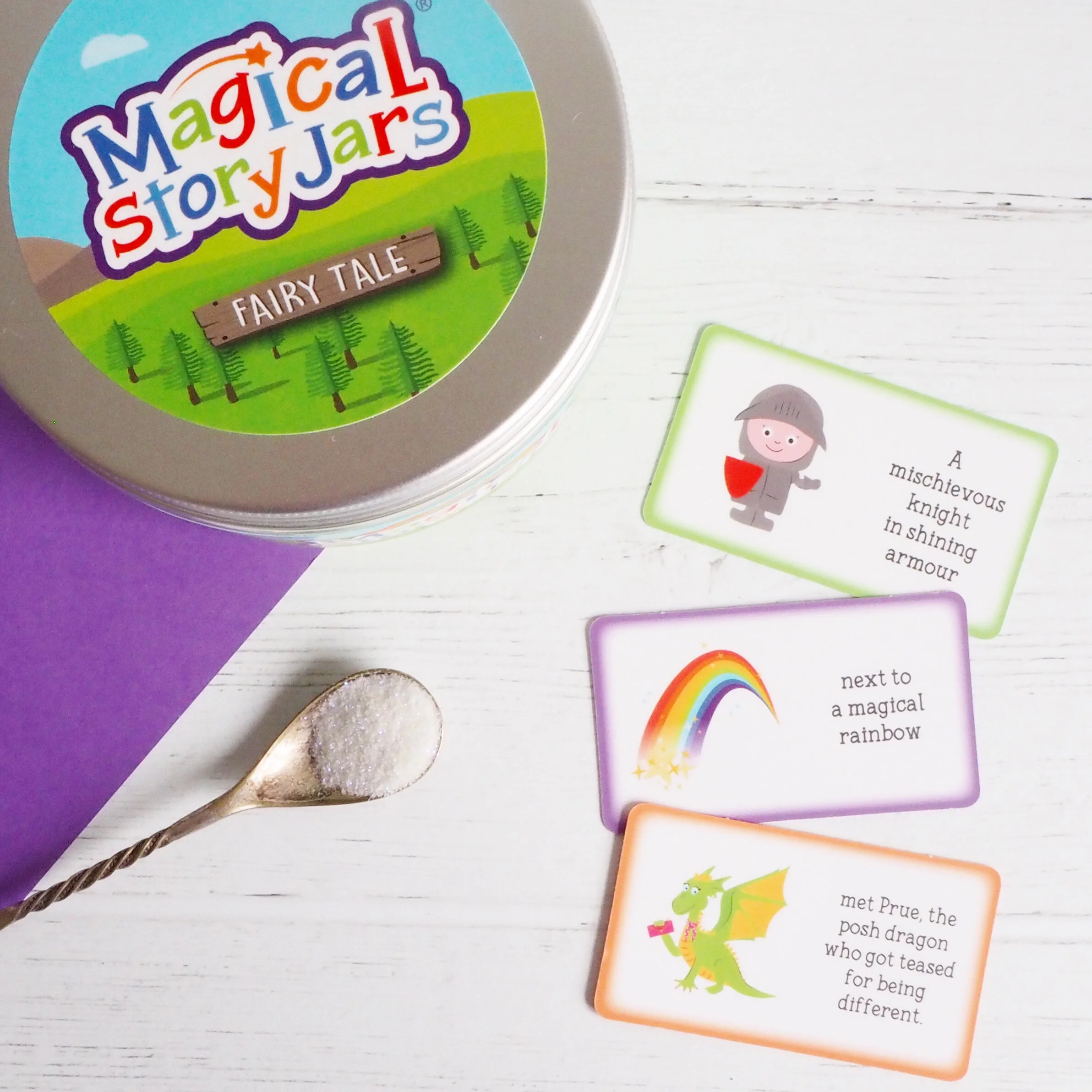 Magic dust and story cards