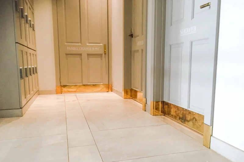 BRASS DOOR CAPPINGS - MERCHANTS MANOR SPA