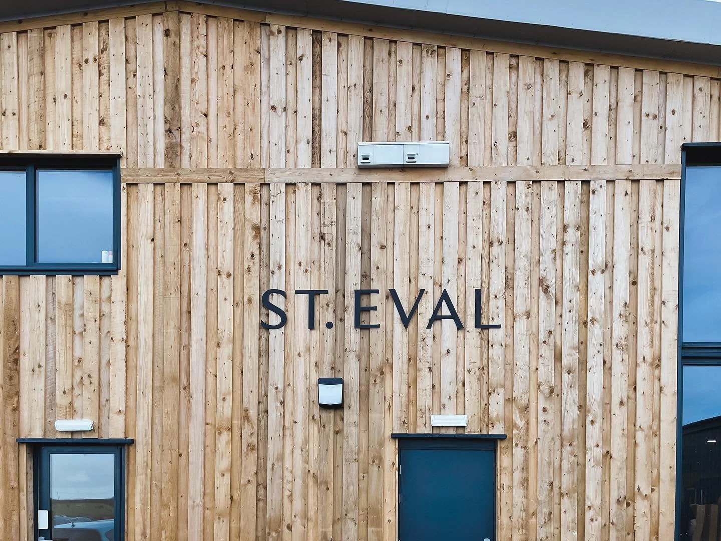 Another phase of signage wrapped up for @stevalcandles in colab with @a_side.studio and our final install done for the year. 

This was the icing on the cake for the new factory building. I designed a mounting system for the letters so no fixings are