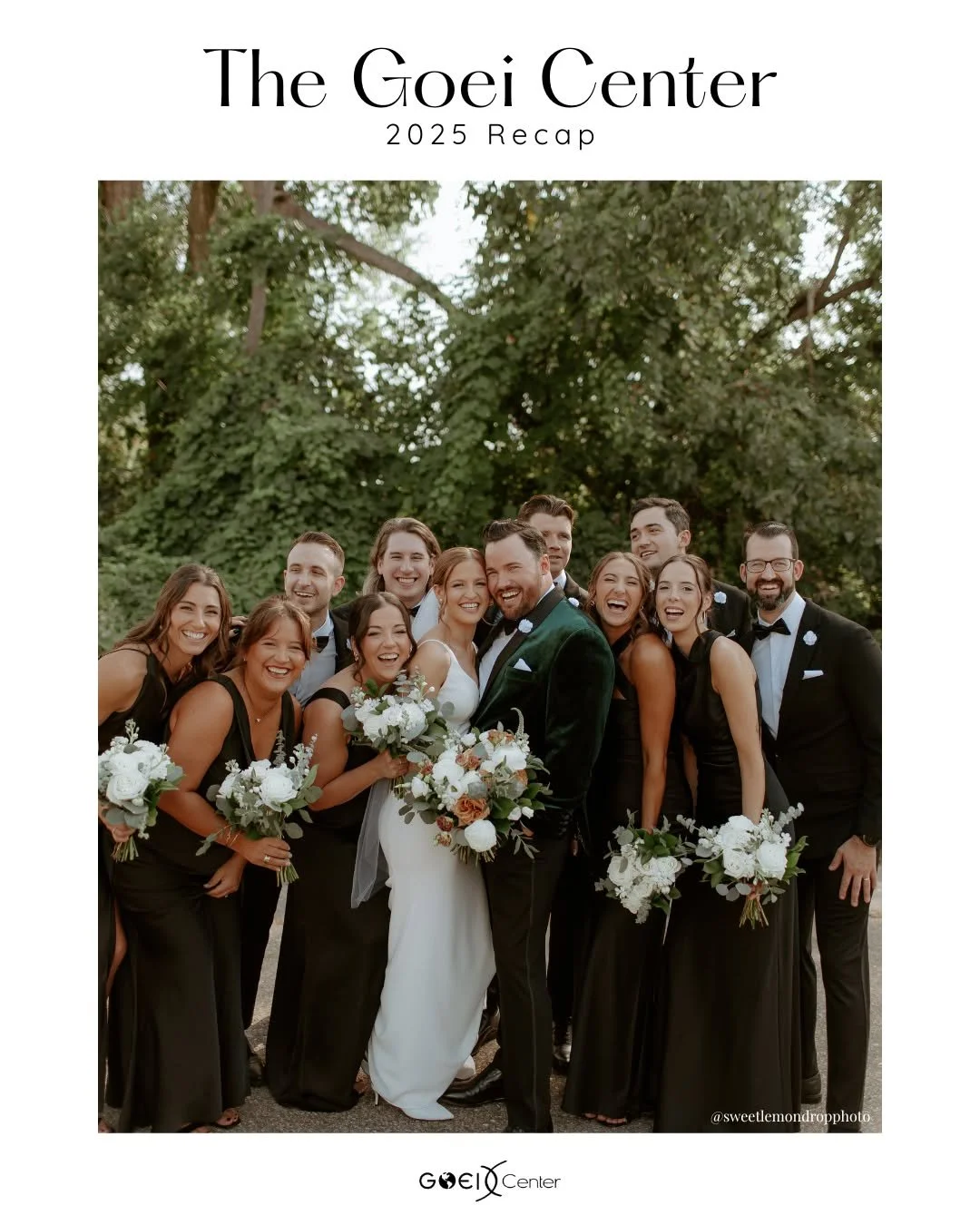 A year full of celebrations, stories, and unforgettable moments. In 2025, The Goei Center had the honor of hosting so many beautiful weddings and meaningful events, each one bringing its own energy and purpose into our space. We&rsquo;re incredibly t