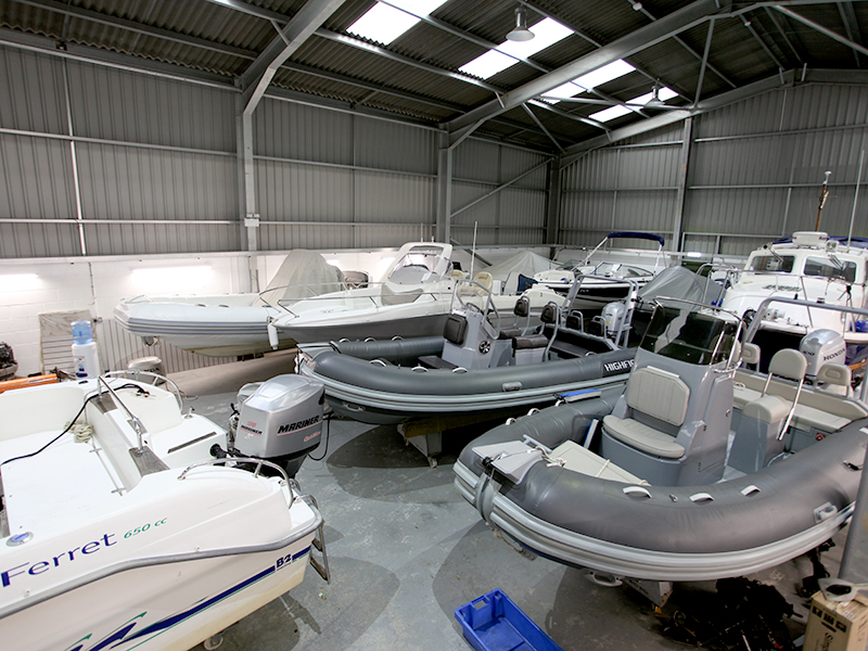 Boat Storage Mixtow Marine