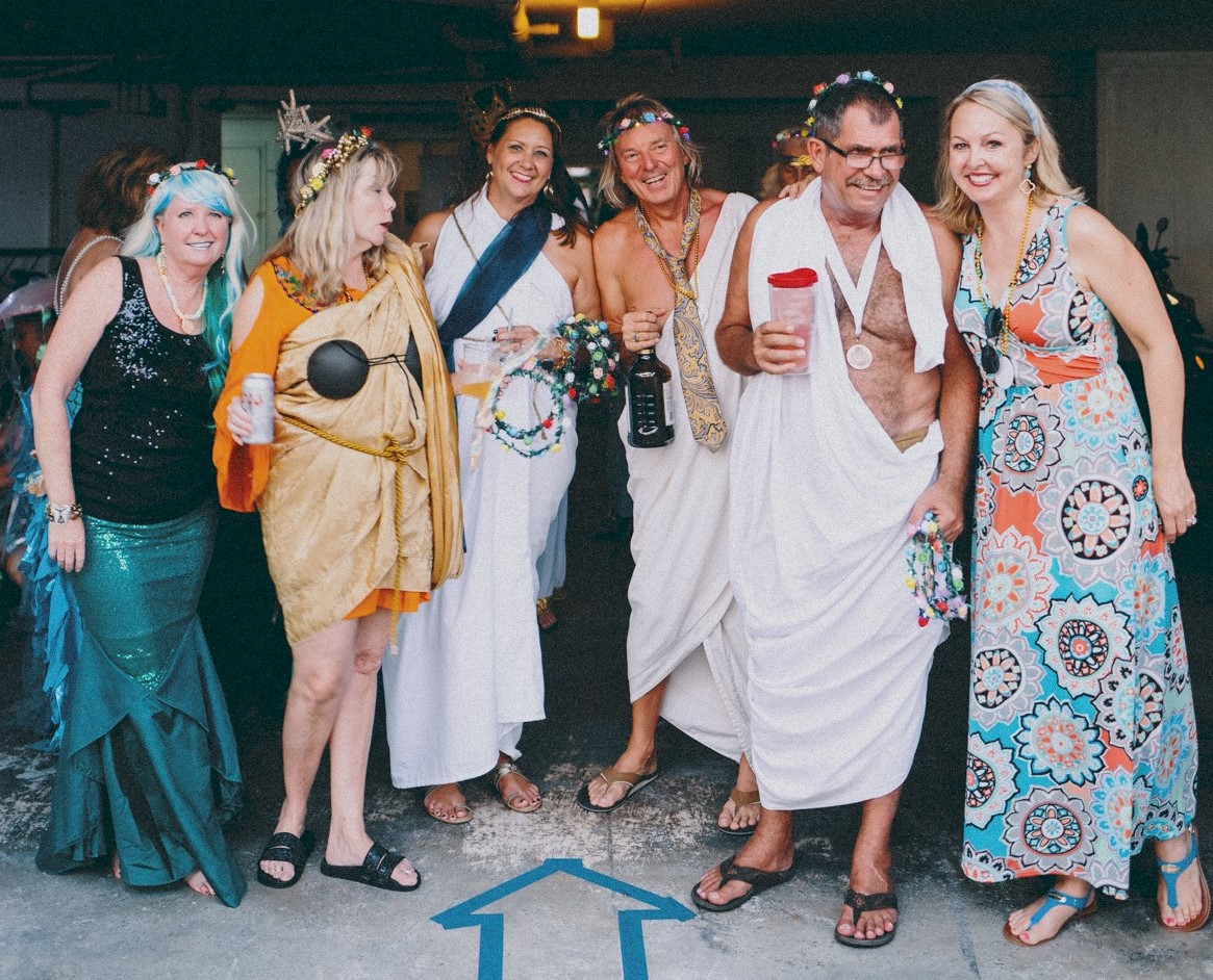 members in costume