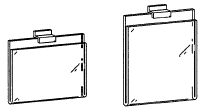 Slat wall Acrylic sign holder.gif