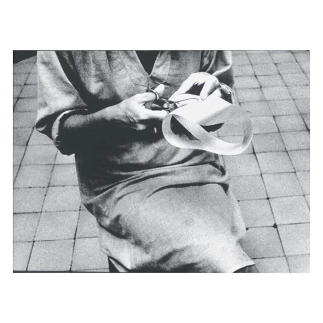 Feliz día de las madres, happy mother's day to all the mothers, and artist mothers! ✨🌺✨ .
.

Lygia Clark, Caminhando (Walking). 1963 .
.
&lsquo;The love I feel for my children is unique in my experience. Nothing is comparable. But it occurs to me t