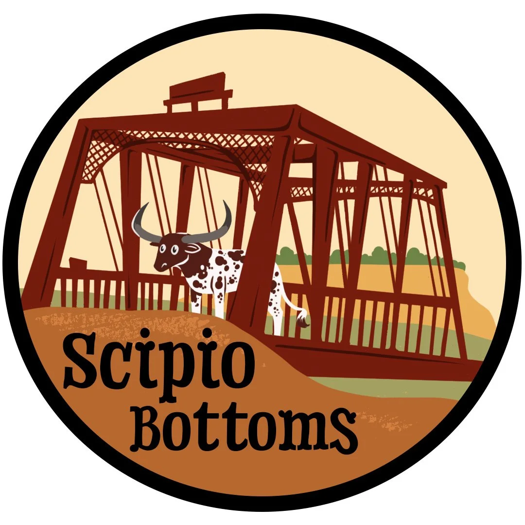  Freelance sticker/merch designs for the band Scipio Bottoms.  