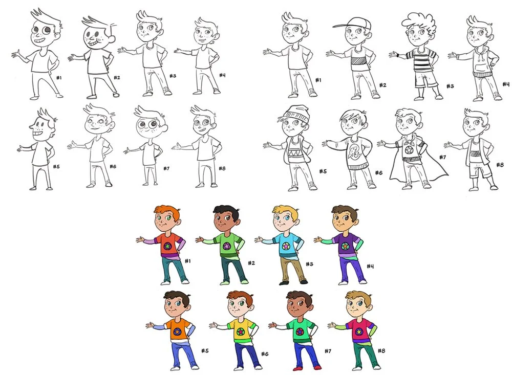 Wilman App Mascot Concept Development