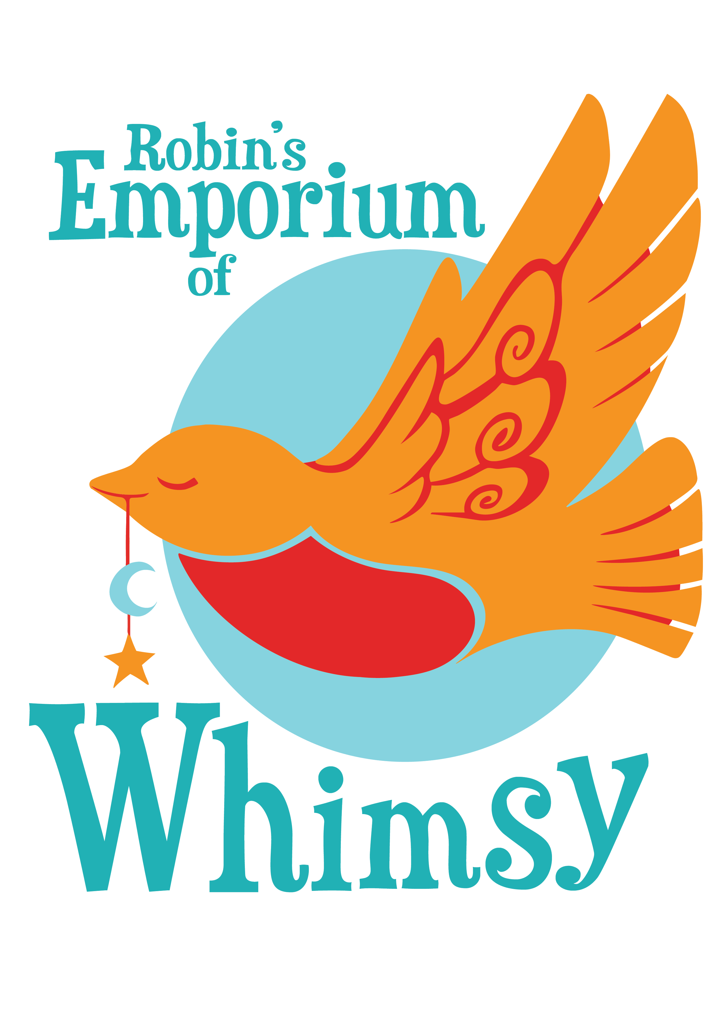 Robin's Emporium of Whimsy w/ Text
