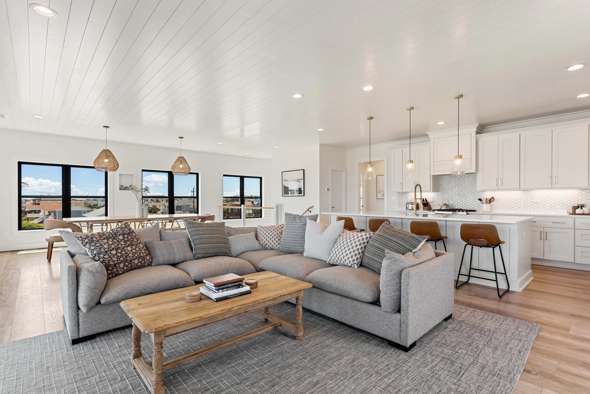 Living Room to Kitchen