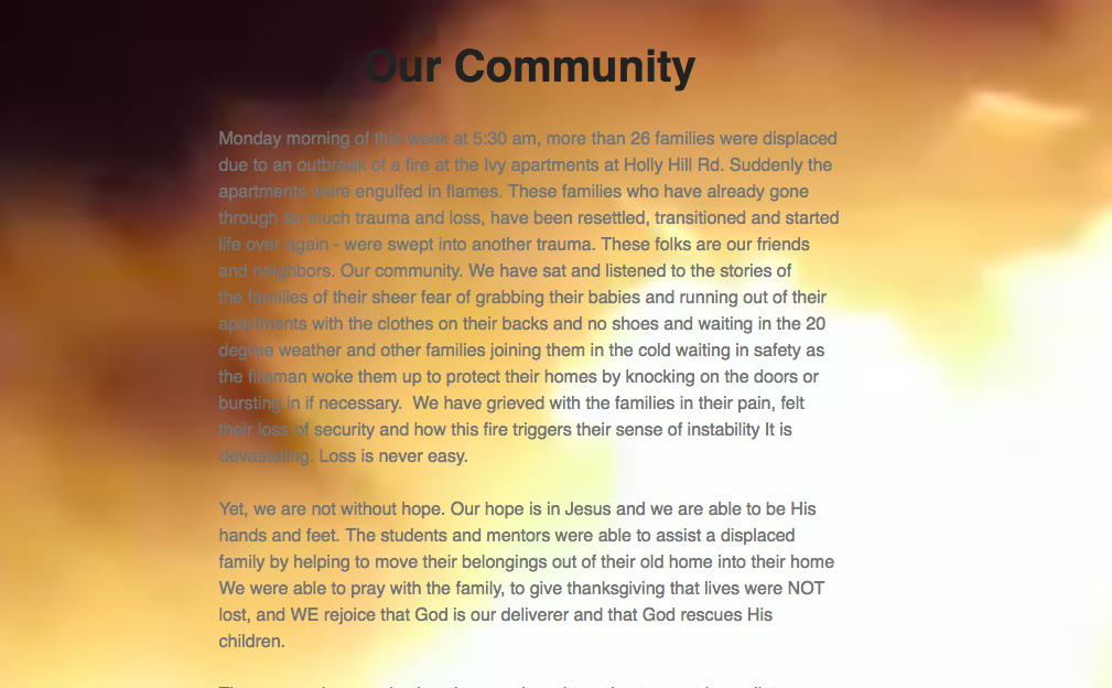 Our Community - Ivy Update
