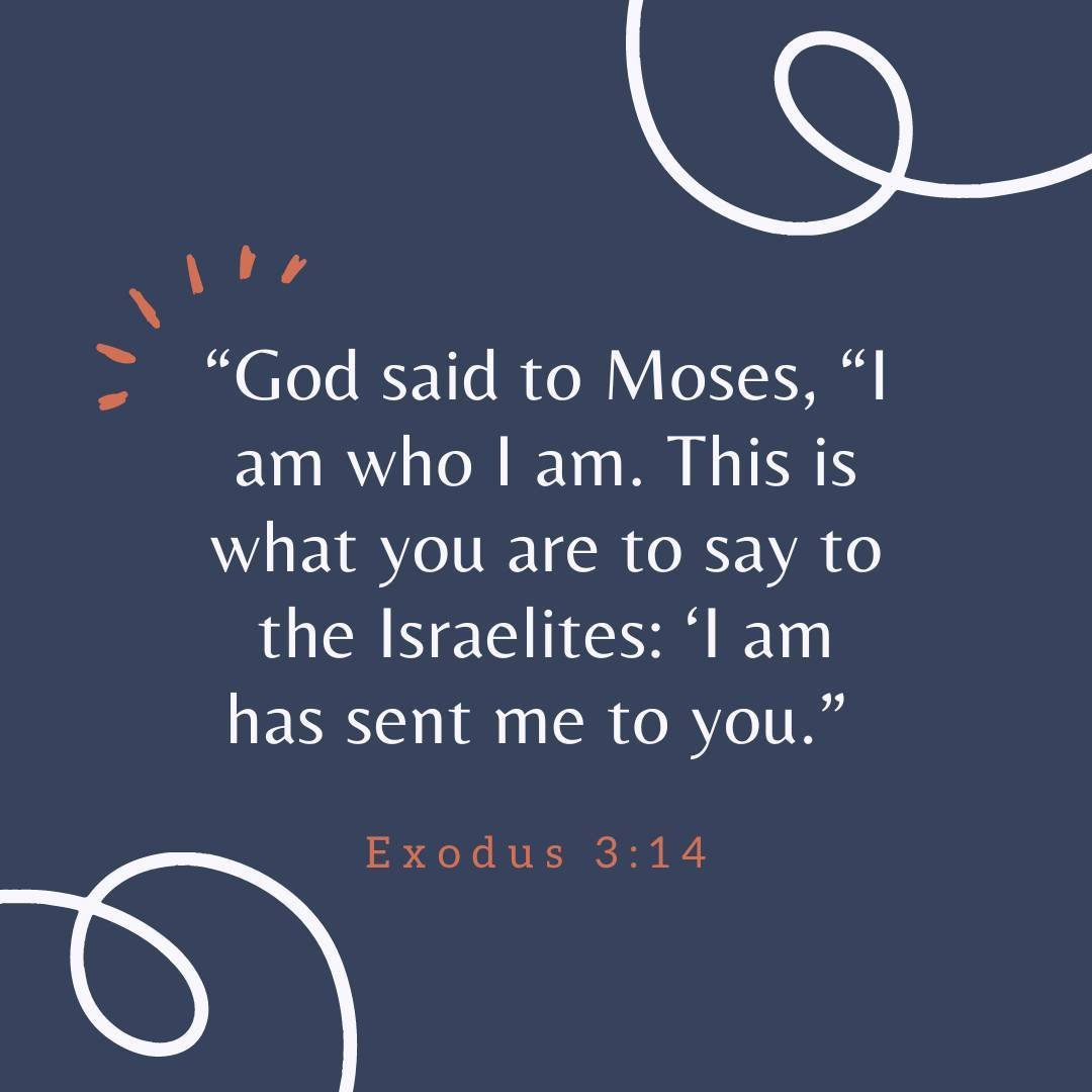 Memorization Monday!⁠
⁠
&quot;God said to Moses, &ldquo;I am who I am. This is what you are to say to the Israelites: &lsquo;I am has sent me to you.&rsquo;&rdquo;⁠
-Exodus 3:14⁠
⁠
Above is the second Bible verse that our students learn. Exodus 3:14 