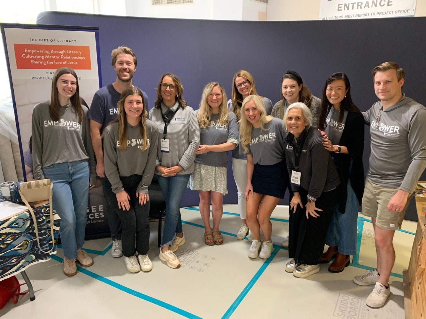 Thankful for amazing partners like @eastside_dallas who help us continue to do this life changing work! 

Find us this morning set up before and after the 9am &amp; 11am service! Stop by to learn more about Refugee Resources!

We are always looking f