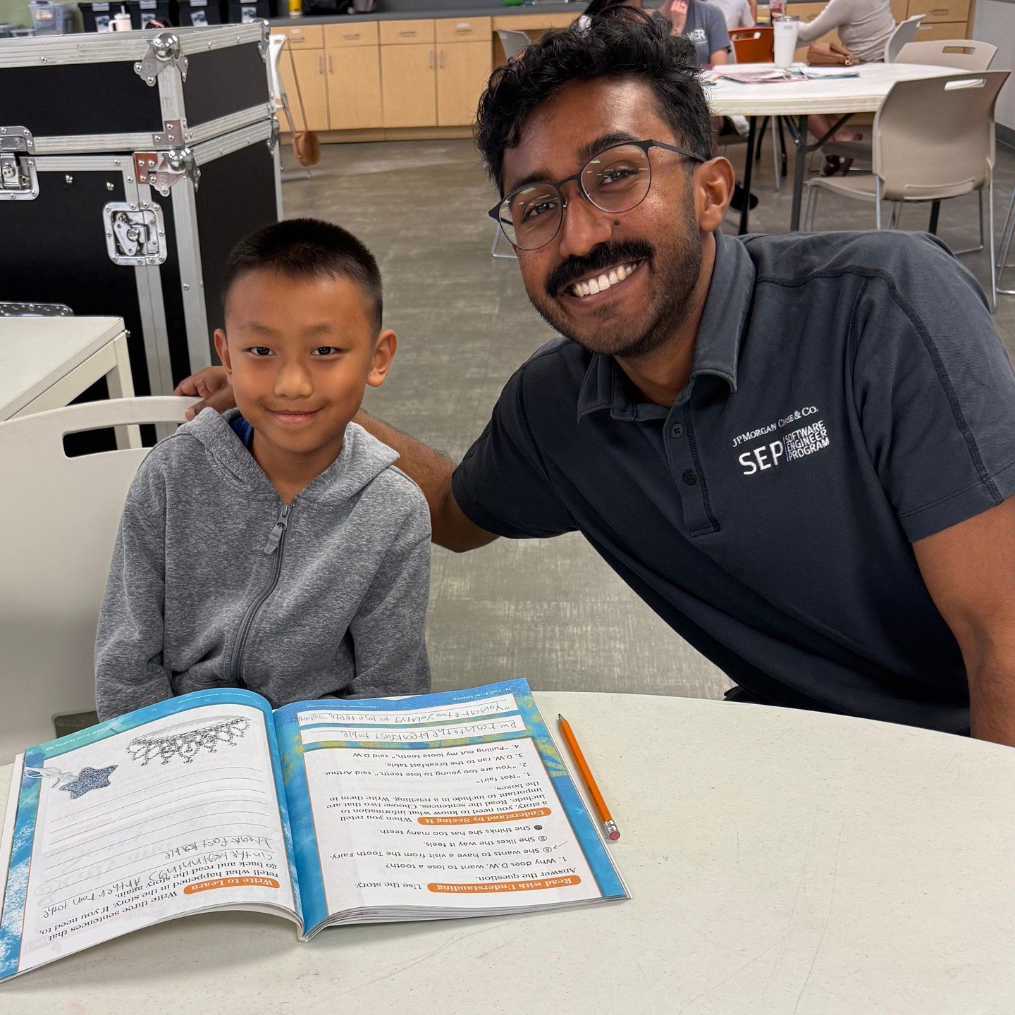 &ldquo;If you want to touch the past, touch a rock.  If you want to touch the present, touch a flower.  If you want to touch the future, touch a life.&rdquo; 
&ndash; Author Unknown

Our mentors have the opportunity to make a real difference in the l