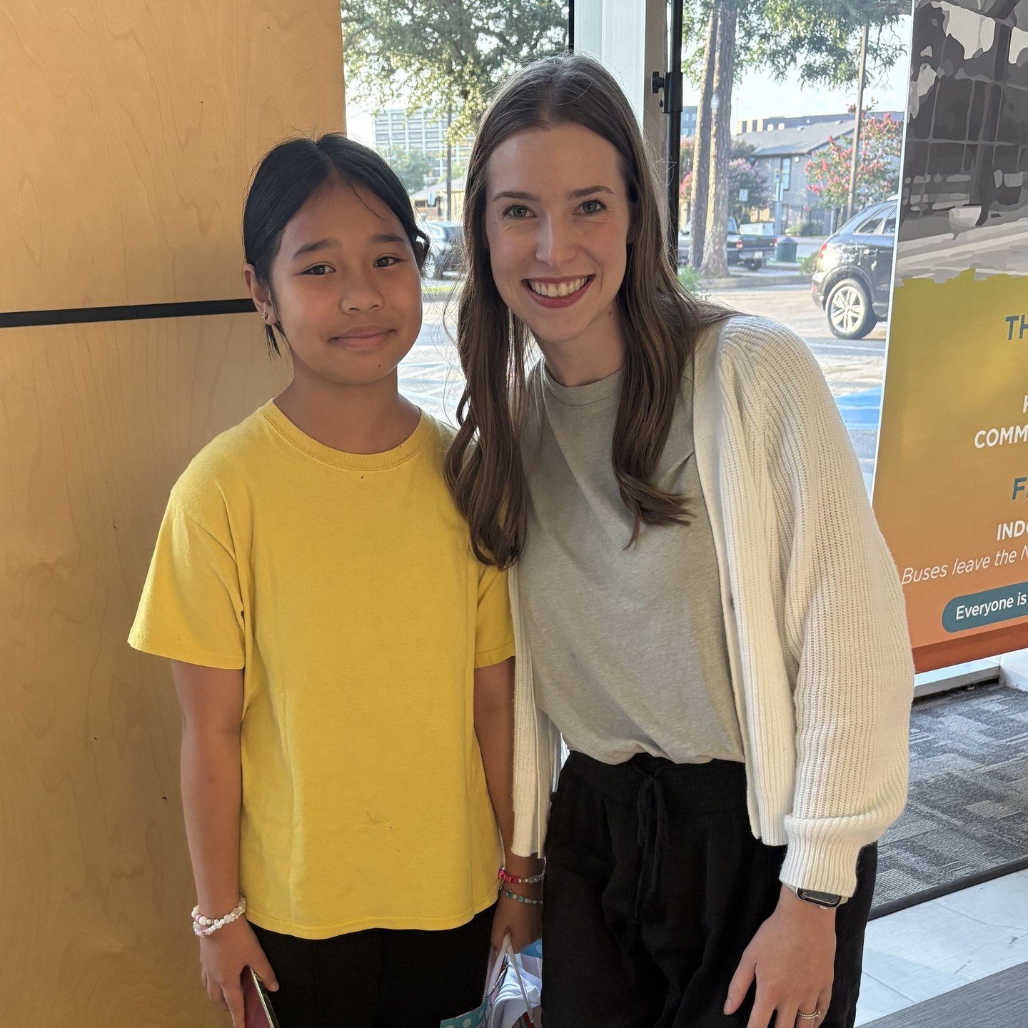 Every month, we celebrate our students' birthdays with singing, cupcakes, and gifts. It is a sweet time to show our kiddos that they are loved for just being them!⁠
⁠
The duo above are a mentor/ mentee pair who had the opportunity to celebrate their 